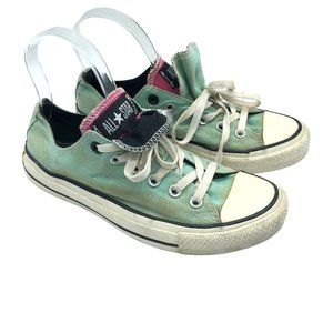 Converse Chuck Taylor All Star Double Tongue Mint Green Pink Mens 6 Womens 8